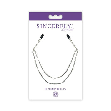 Sincerely Bling Nipple Clips Default Title
