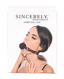 Sincerely Amber Ball Gag