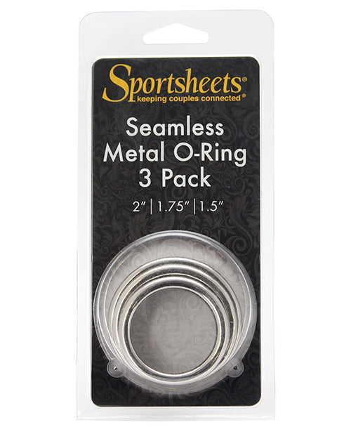 Seamless Metal O Ring 3 Pack 1.5/ 1.75" / 2" " Default Title