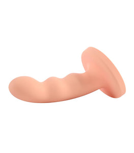 Ren 6in Silicone Dildo Peach