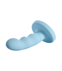 Jaspar 6in Silicone Dildo Blue