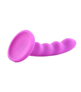 Nautia 8in Silicone Dildo Purple