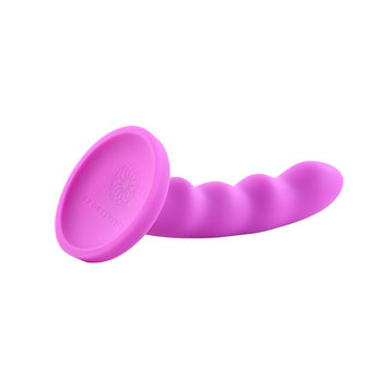 Nautia 8in Silicone Dildo Purple Default Title