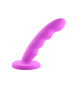 Nautia 8in Silicone Dildo Purple