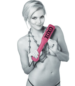 Sex & Mischief Blush Xoxo Pink/black Paddle Default Title
