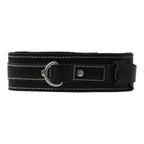 Edge Lined Leather Collar