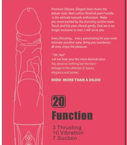 Dido Realistic Thrusting & Pulsating Dildo