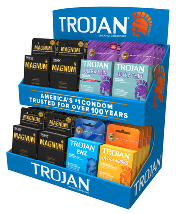 Trojan Counter Unit Display 32 Ct Default Title