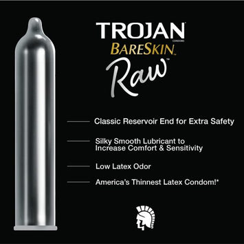 Trojan Bareskin Raw 3ct Default Title