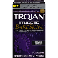 Trojan Studded Bareskin 10 Pack Default Title