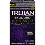 Trojan Studded Bareskin 10 Pack