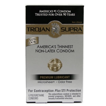 Trojan Supra Bareskin 6pk Non-latex Default Title