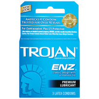 Trojan Enz (lubed) 3pk Default Title