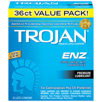 Trojan Enz Lubricated 12 Pack