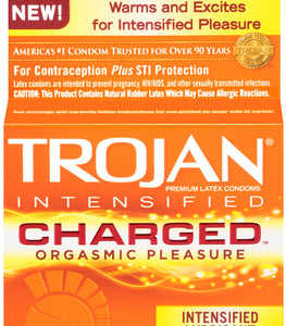 Trojan Intensified Charged 3 Pack