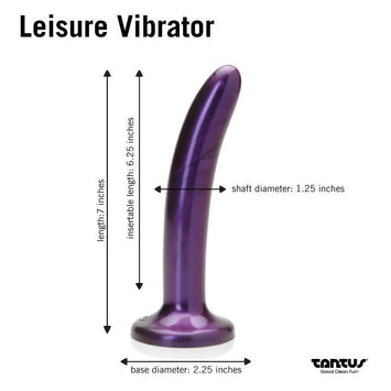 Leisure Vibrating Midnight Purple Default Title