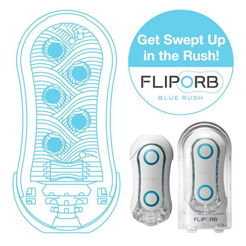 Tenga Flip Blue Rush