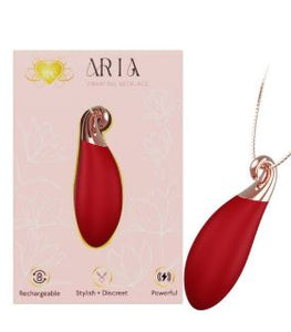 Aria Vibrating Necklace Red Default Title