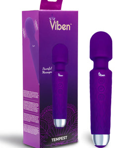 Viben Tempest Intense Wand Massager Violet