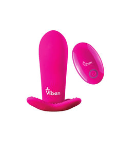 Viben Intrigue Panty Vibe W/ Pleasure Nubs Hot Pink Default Title