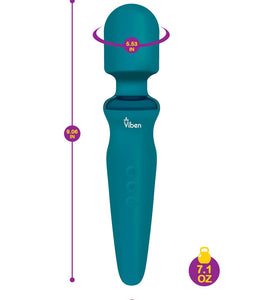 Viben Fierce Intense Wand Massager Ocean Default Title
