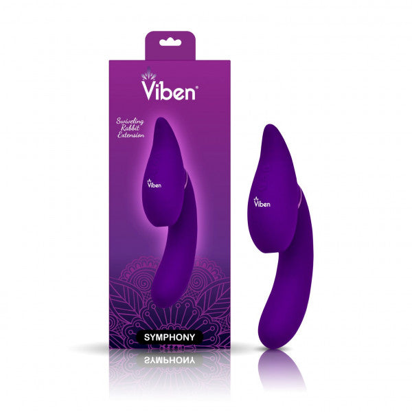 Viben Symphony Insertable Triple Motor Vibe Violet Default Title