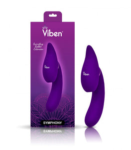 Viben Symphony Insertable Triple Motor Vibe Violet Default Title