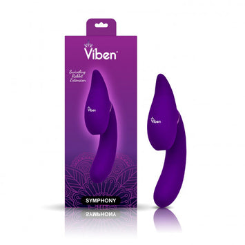 Viben Symphony Insertable Triple Motor Vibe Violet Default Title