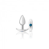 Cheeky Charms Butt Plug Set Clear Teal