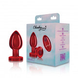 Cheeky Charms Rechargeable Vibrating Metal Butt Default Title
