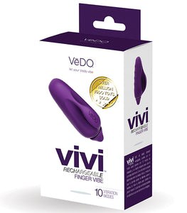 Vedo Vivi Rechargeable Finger Purple