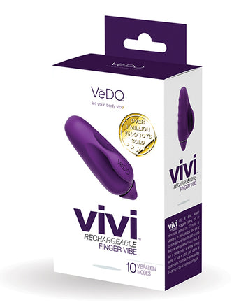 Vedo Vivi Rechargeable Finger Purple