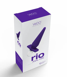 Vedo Rio Anal Vibe Indigo
