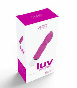 Vedo Luv Mini Vibe Hot In Bed Pink