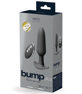 Vedo Bump Plus Rechargeable Remote Control Anal Vibe