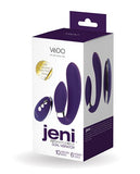 Jeni C-shaped Dual Motor Vibe With Remote - Purple Default Title