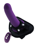 Vedo Strapped Rechargeable Strap On Deep Purple