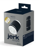 Jerk Masturbation Sleeve Black With Clear Sleeve