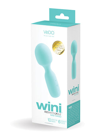 Vedo Wini Rechargeable Mini Wand Deep Purple