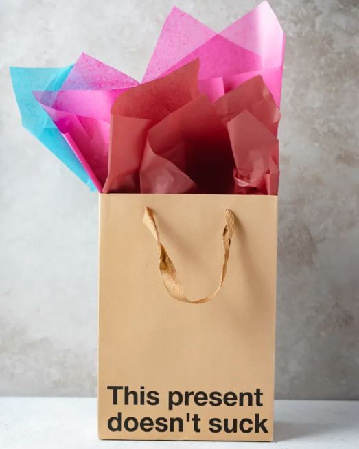 This Present Doesn't Suck Gift Bag Default Title