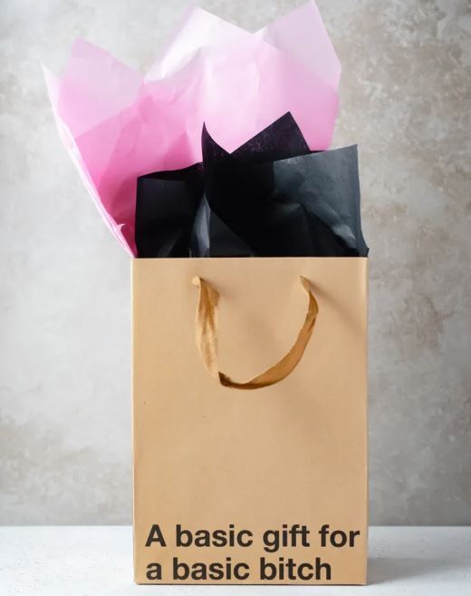 A Basic Gift For A Basic Bitch Gift Bag Default Title