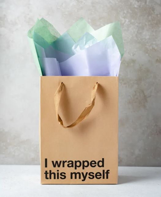 I Wrapped This Myself Gift Bag Default Title
