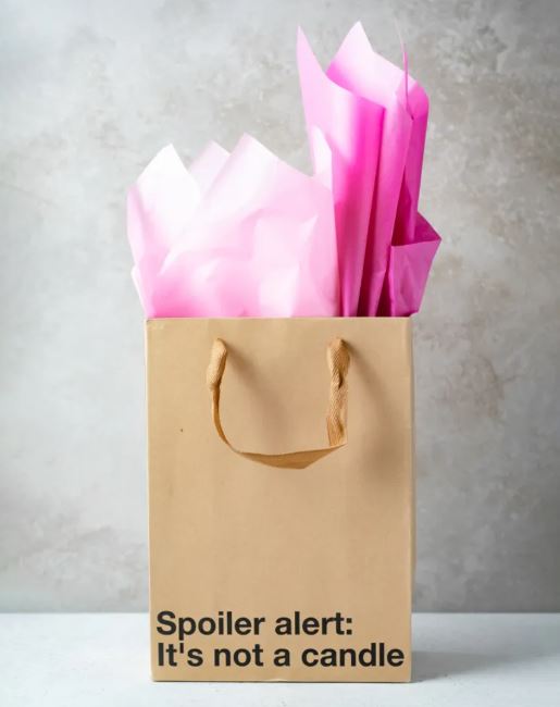 Spoiler Alert It's Not A Candle Gift Bag Default Title