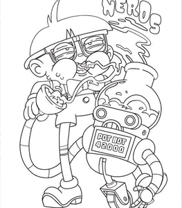 Who Smokes Weed? Coloring Book Default Title