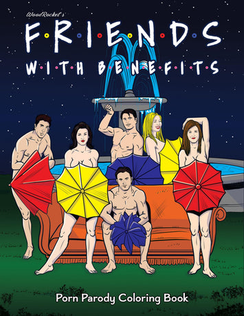 Friends Porn Parody Coloring Book Default Title
