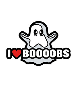 Ghost I Heart Boobs Pin Default Title