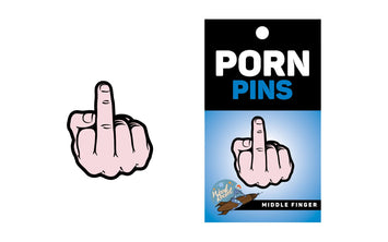 Middle Finger Peach Pin Default Title