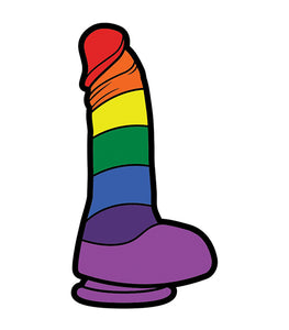 Rainbow Dildo Pin