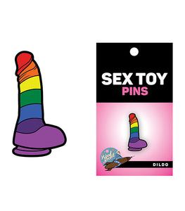 Rainbow Dildo Pin