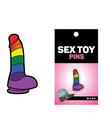Rainbow Dildo Pin Default Title